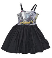 Products: New York Taxi Dress : Sample Size age 10 - 12 | KAF KIDS