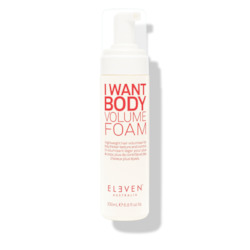 Hairdressing: Eleven I Want Body Volume Foam 200ml