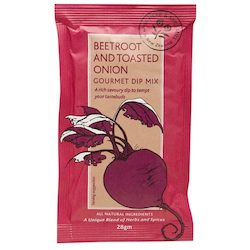 Full Range: Beetroot and Toasted Onion dip