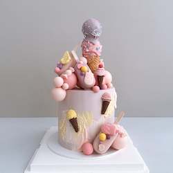 Cake: ICE CREAM CAKE