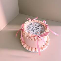 Cake: MOTHER'S DAY CAKE 6 INCH - burn away cake option available