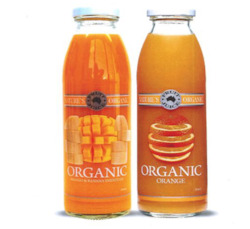 Frontpage: Natures Organic Juice 350ml