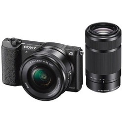 Cosmetic: Sony A5100 mirrorless with sony 16-50mm and 55-210mm