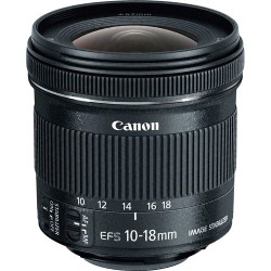 Canon ef-s 10-18mm F/4.5-5.6 is stm lens $100 cash back