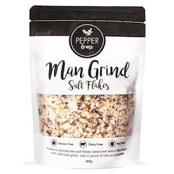 Health food: Pepper & Me - Man Grind Salt Flakes