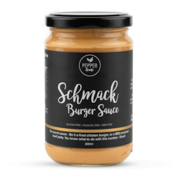 Health food: Pepper & Me - Schmack Burger Sauce