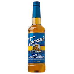 Torani Toasted Marshmallow Sugar-Free Syrup 750ml