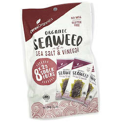 Nori Salt n Vinegar Seaweed 8 x Snack Packs