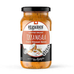 Health food: Tikka Masala Curry Simmer Sauce by Ozganics