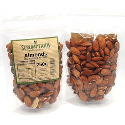 Health food: Dry Roasted Almonds