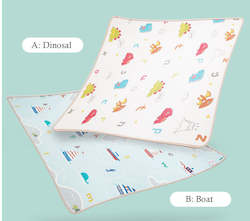 Baby Play Mat 180x200x2.0 cm- Dinosaul and boat