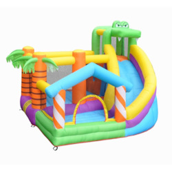 Jumping Dear Inflatable Castle - Crocodile