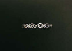 Clothing: Sterling Silver Infinity Wrap Ring