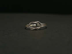 925 Sterling Silver Knot Toe Ring