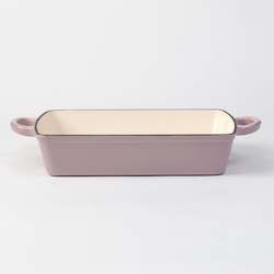 KitCo Cast Iron Roasting Dish 3.5L - Pink Marshmallow