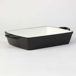 KitCo Cast Iron Roasting Dish 3.5L - Matte Black