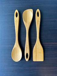 KitCo Bamboo Spoon Trio Pack