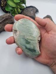Commissions: Polished NZ Pounamu Rubbing Stone