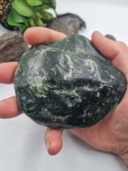 Polished NZ Pounamu Rubbing Stone
