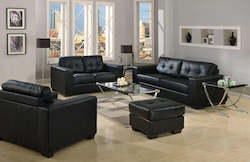 Lounge Suites: Moyson Leather Lounge Suite