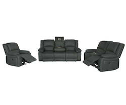 Lounge Suites: Carlos Recliner Electric 3+2+1 seater