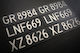 Decorative Old Style Black NZ Number Plates (alloy, 3D)