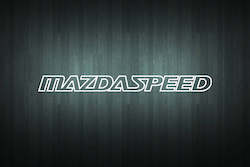 Hobby equipment and supply: Mazdaspeed sticker