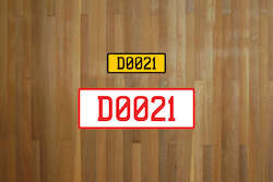 Hobby equipment and supply: Custom Beekeeping Apiary Registration Number Sign