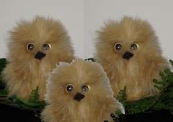 Pet: 3 Owl Babies (Finger Puppets)