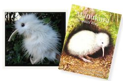 Pet: âMANUKURA, THE WHITE KIWI' BOOK & PUPPET: White Kiwi Hand Puppet by Erin Devlin. Book by Joy Cowley