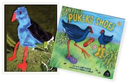 âPUKEKO SHOESâ BOOK & PUPPET: This pack includes Pukeko Hand Puppet an…