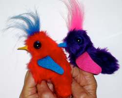 Pet: Two Little Dickie Birds (Finger Puppets & Nursery Rhyme Chart)