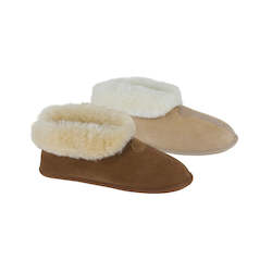 Sheepskin Slippers: Soft Sole Sheepskin Bootie