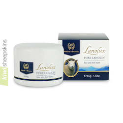Natures Beauty Skin Care Cosmetics: Lanolux Pure Lanolin Foot and Heel Balm