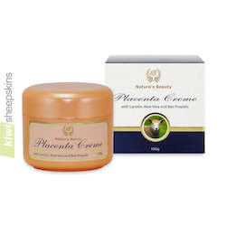 Natures Beauty Skin Care Cosmetics: Placenta Anti-Wrinkle Creme 100gm