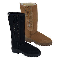 Ultimate Side Laced Tall Sheepskin Boot