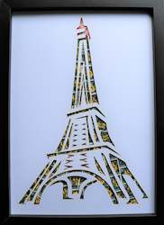Creative art: Eiffel Tower