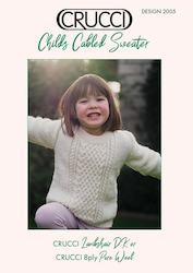 Yarn: 2005 Childs Cabled Sweater Digital Download