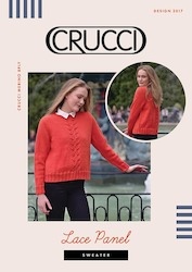 Yarn: 2017 Lace Panel Sweater Digital Download