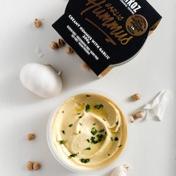 Food manufacturing: Garlic Hummus