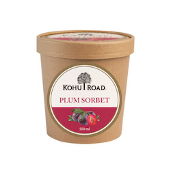 Ice cream manufacturing: Plum Sorbet (DF, GF, VG)