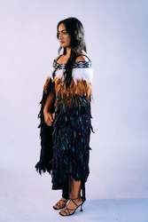 Clothing manufacturing: Pātiki Wairua Purple Design