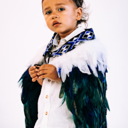 Toddler Moana Blue Kākahu