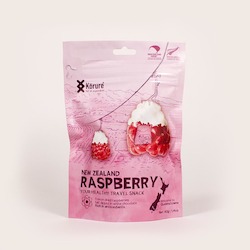 Health food wholesaling: NZ Freeze Dried Raspberry in white chocolate *NEW* - Travel Snack