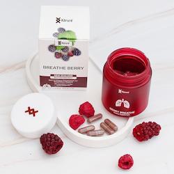 Health food wholesaling: Breathe Berry - Supports healthy airways and cardiovascular wellbeing