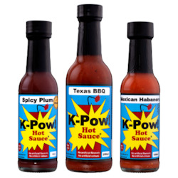 Sauces: The Thrill for the Grill - TEXAS BBQ - Multi Sauce Pack (3 Bottles) - Save 11%