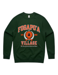 Clothing: Fogapo'a Varsity Crewneck 5100 - AS Colour