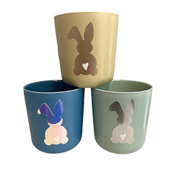 Gift: Personalised Bamboo Kids Easter Cups