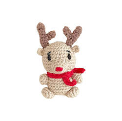 Christmas Reindeer Crochet Toy