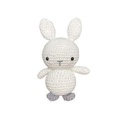 Buster Bunny Crochet Toy White